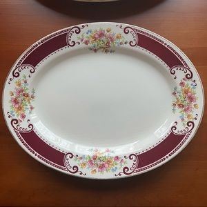 MEDIUM VINTAGE HOMER LAUGHLIN PLATTER